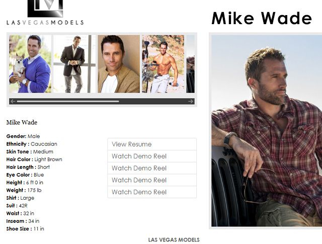 actor Mike Wade acting profile