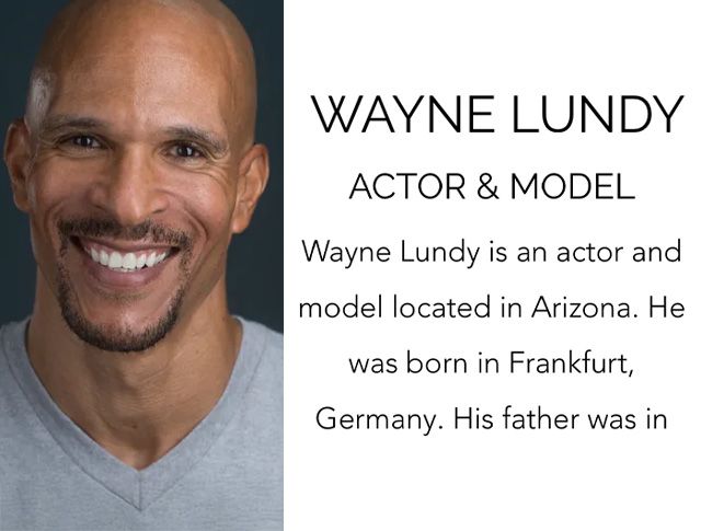 actor Wayne Lundy acting profile