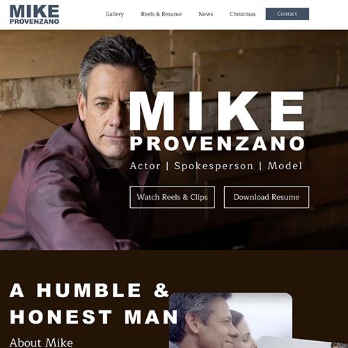 actor Mike Provenzano acting profile