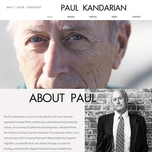 actor Paul E. Kandarian acting profile