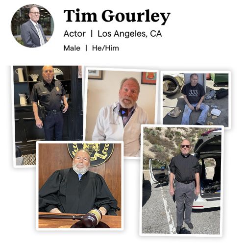 actor Timothy Gourley acting profile