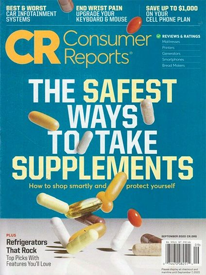 Consumer Reports magazine cover