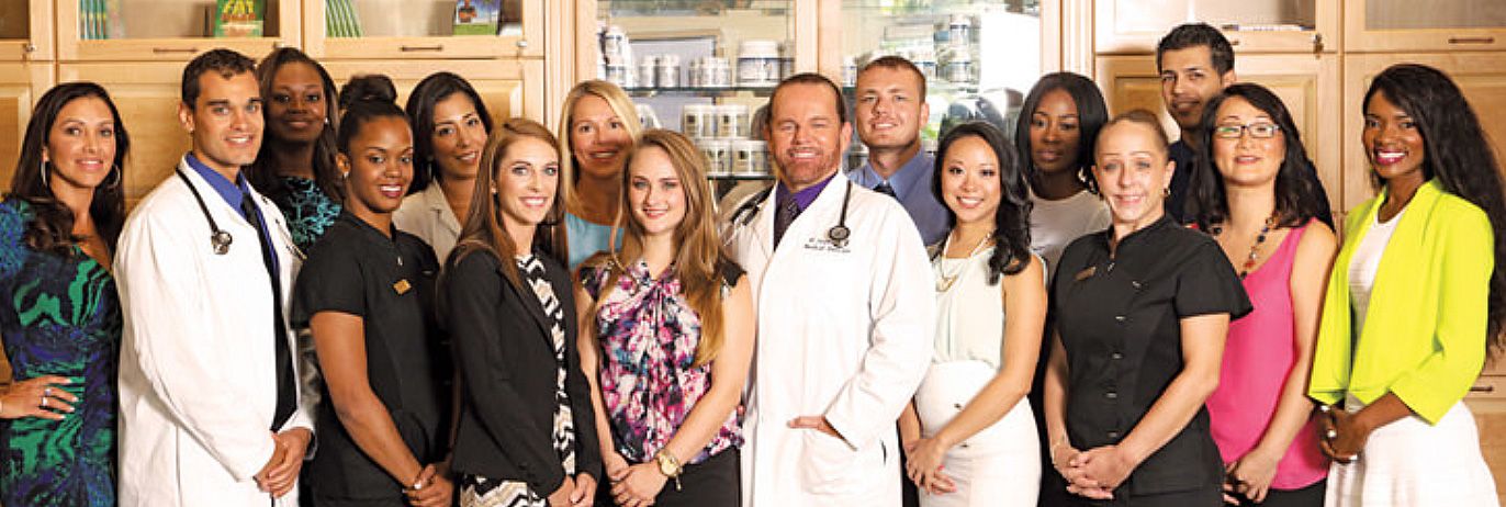 Dr. Al Sears with his staff