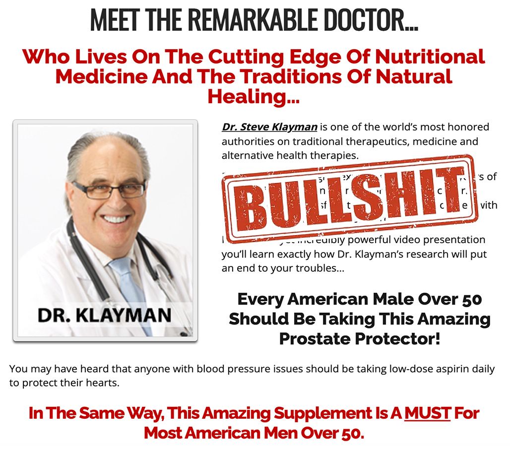 Dr. Steve Klayman