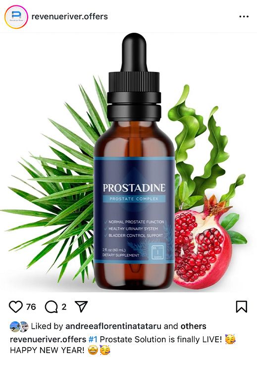 Prostadine on Instagram