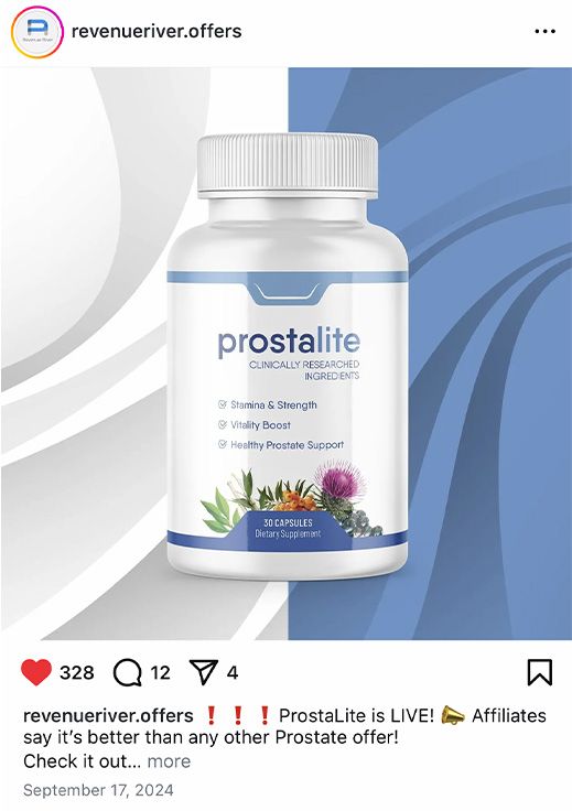 Prostalite on Instagram